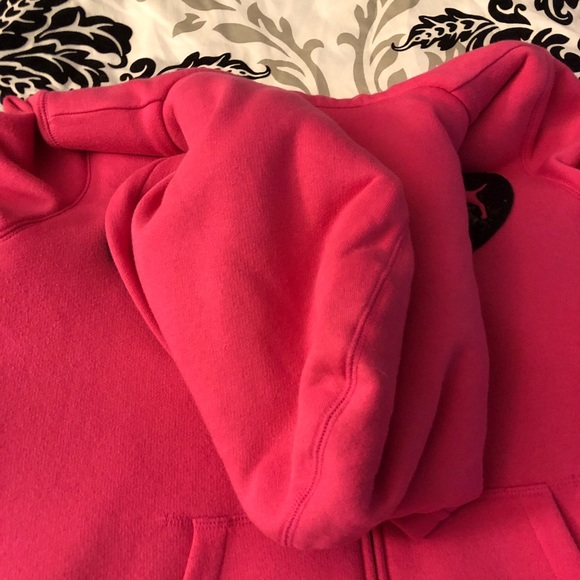 Victoria Secret Pink Fur Sweatshirt - Picture 7 of 7
